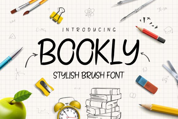 Bookly: The Sweet Handwritten Font for Editorial Storytelling