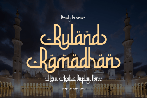 Buland Ramadhan: An Elegant Script Font for Crafters and Creators