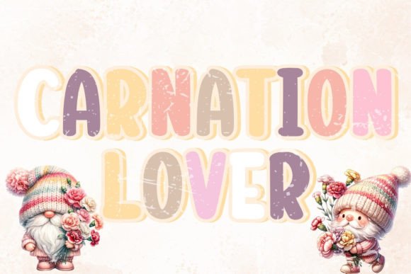 Carnation Lover: The Font for Charming Campaigns