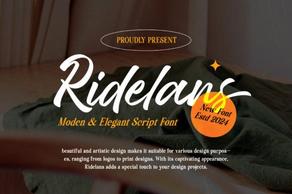 Choosing Ridelans, a Font for the Elegant Editorial Heart