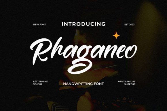 Crafting Elegance: The Rhaganeo Script Font for Modern Makers