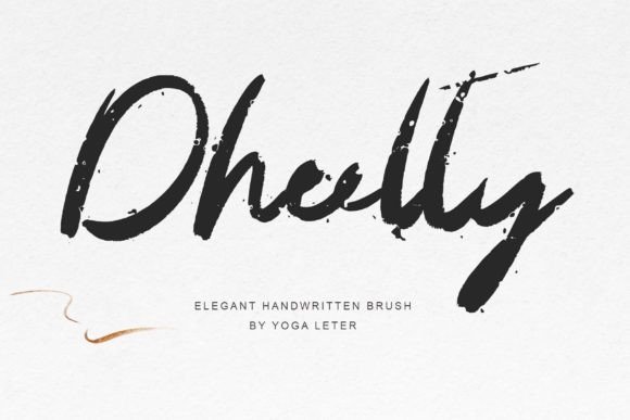 Dheelty: A Font for Every Creative Product Maker