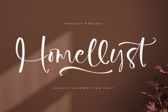 Elevate Your Brand with Homellyst: A Dazzling Script Font