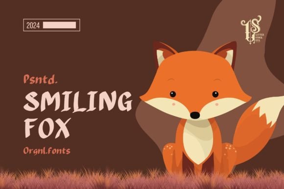 Enhance Your Brand with Smiling Fox: A Charming Retro Font