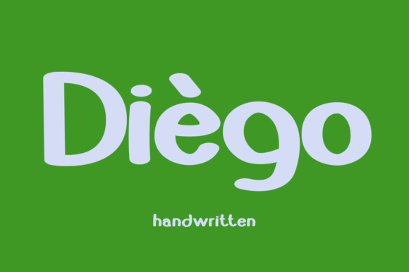 Exploring the Diego Typeface for a Relaxed Brand Identity