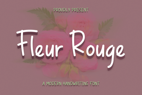 Fleur Rouge: A Modern Handwritten Font for Web Design