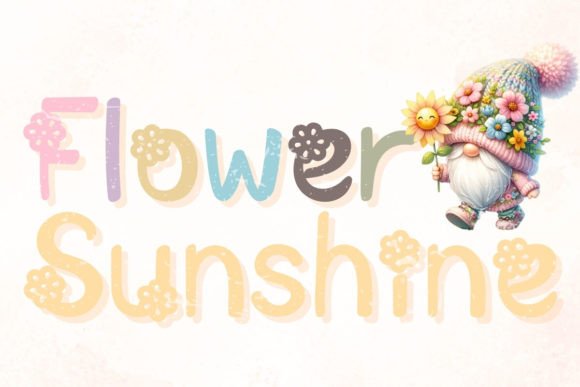 Flower Sunshine: A Charming Handwritten Font for Web Design