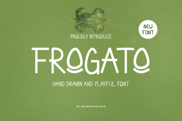 Frogato: A Friendly Handwritten Font for Brand Identity