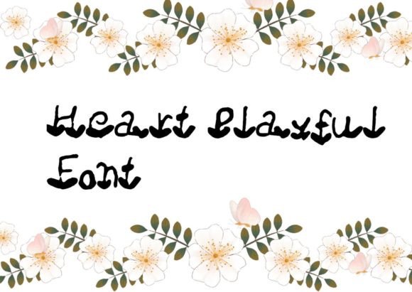 Heart Playful: A Handwritten Font for Editorial Charm