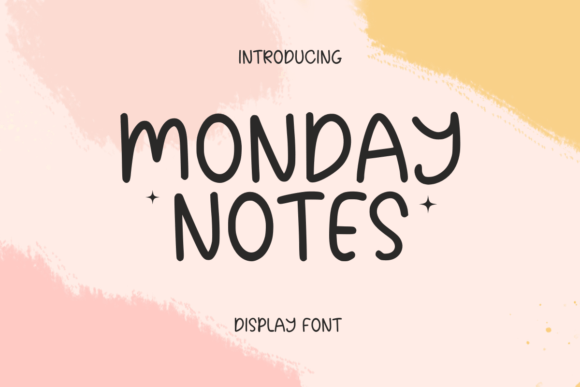 Monday Notes: A Handwritten Font for Editorial Calm