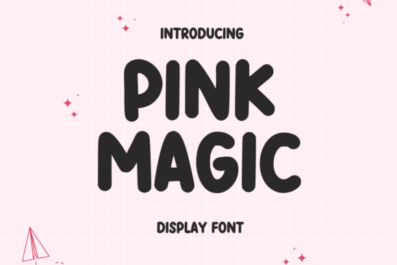 Pink Magic: A Playful Font for a Polished Brand