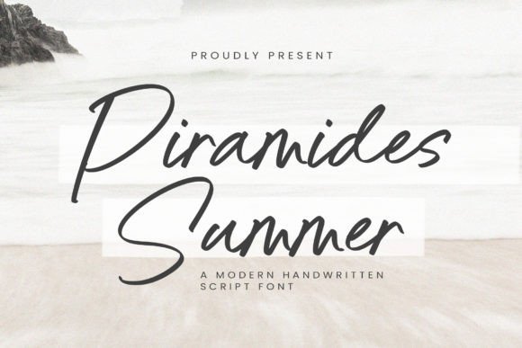 Piramides Summer: A Script Font for Elegant Marketing