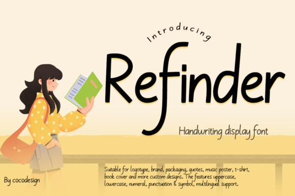 Refinder: Elevate Your Brand with This Stylish Font