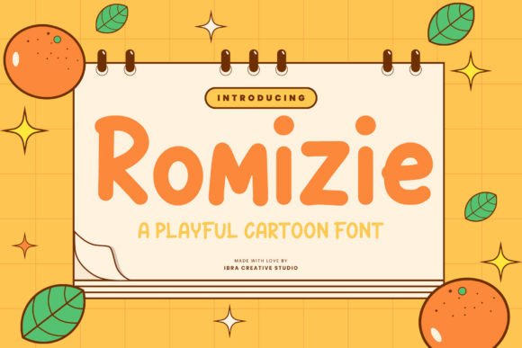 Romizie: The Playful Font for Digital Storytelling