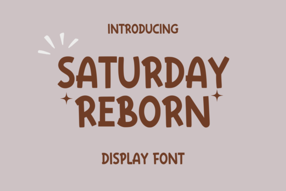 Saturday Reborn: A Playful Handwritten Font for Editorial Design