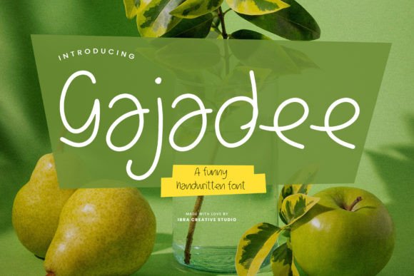 The Playful Charm of Gajadee: A Font for Stories