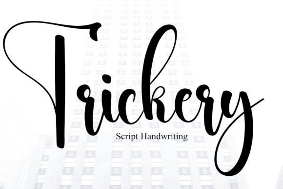 Trickery: A Charming Font for Creative Branding